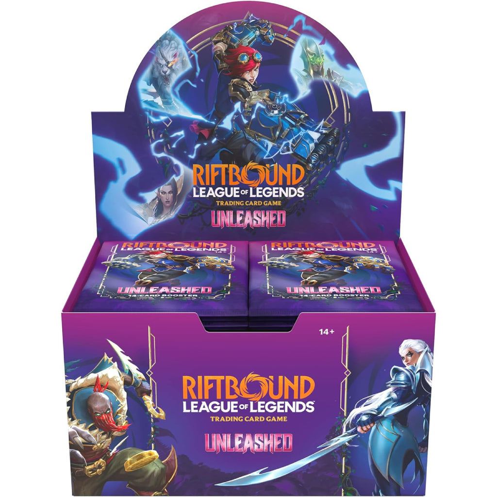 Riftbound: League of Legends TCG - Unleashed Booster Display (24 бустъра)