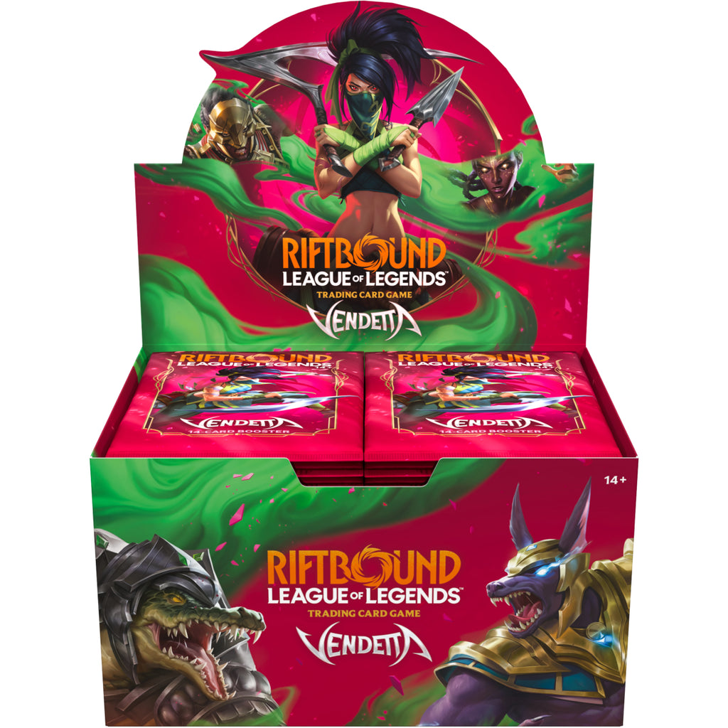 Riftbound: League of Legends TCG - Vendetta Booster Display (24 бустъра)