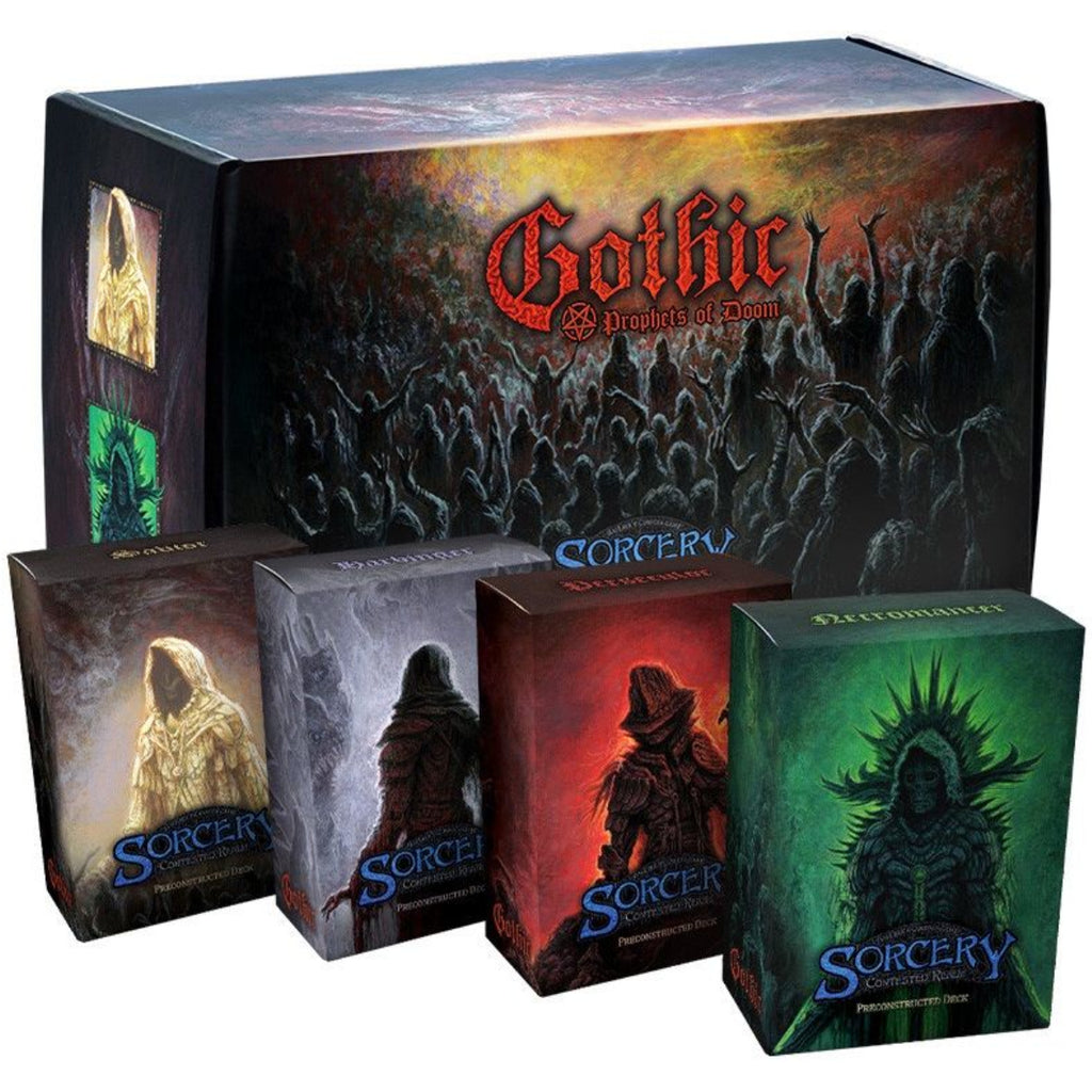 Sorcery: Contested Realm TCG: Gothic Preconstructed Deck Display: Prophets of Doom