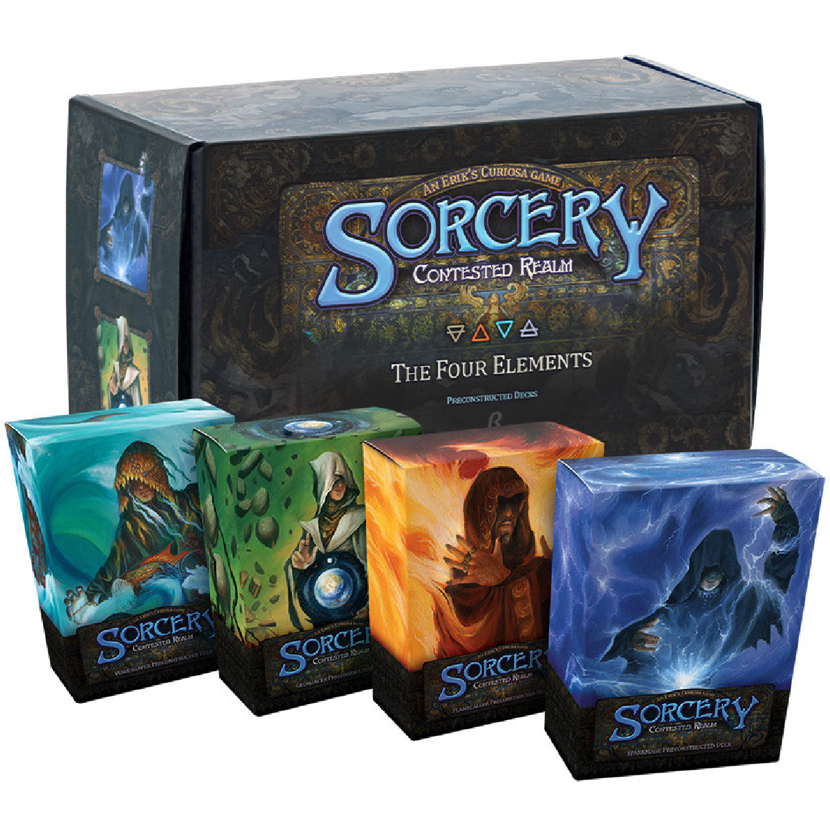 Sorcery: Contested Realm TCG: Beta Preconstructed Deck Display: Elemental