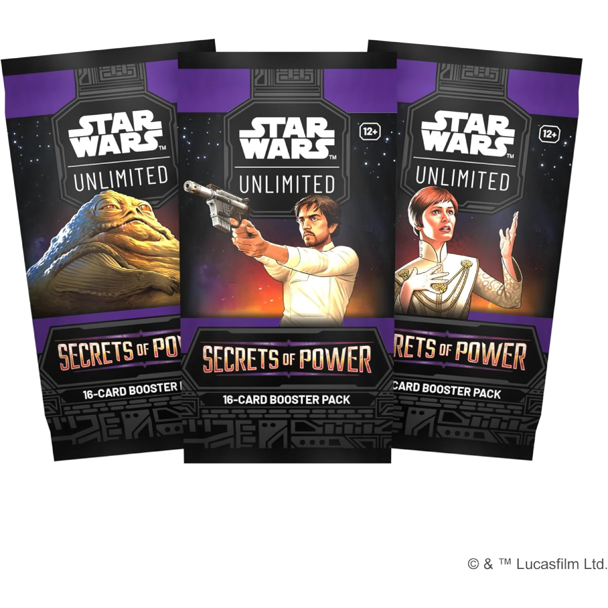 Star Wars: Unlimited - Secrets of Power Booster Display