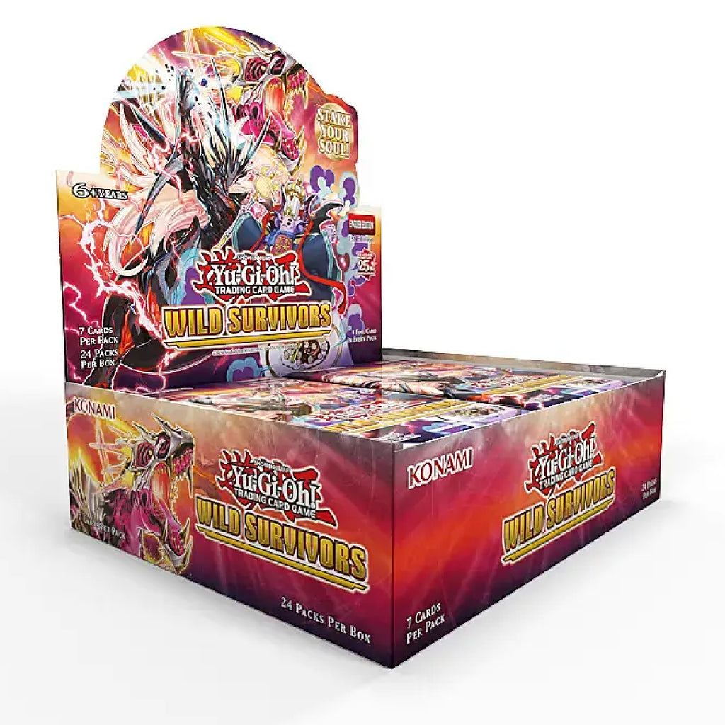 Yu-Gi-Oh! TCG: Wild Survivors Booster Display