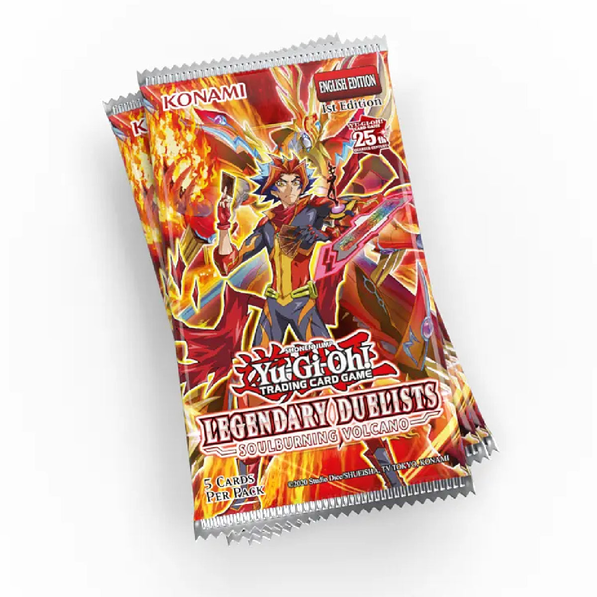 Yu-Gi-Oh! TCG: Legendary Duelists - Soulburning Volcano Booster Display