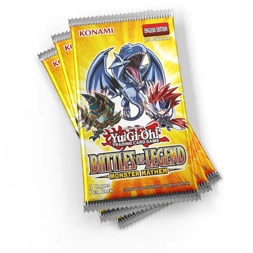 Yu-Gi-Oh! TCG: Battle of Legends: Monster Mayhem Booster Display