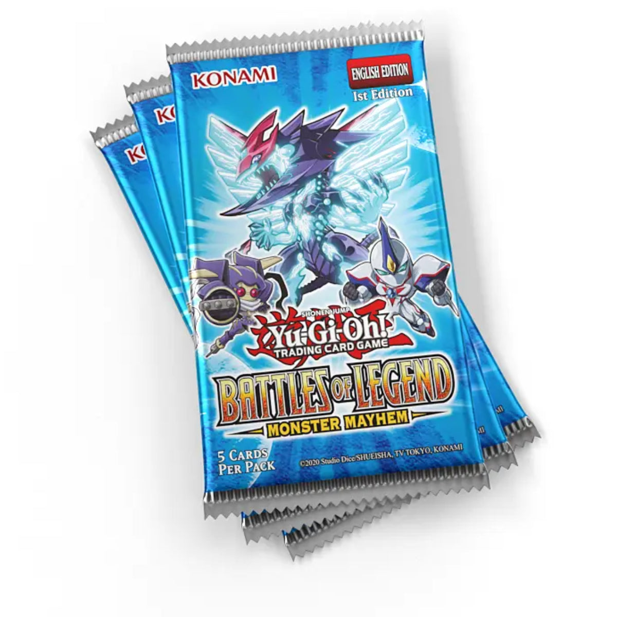 Yu-Gi-Oh! TCG: Battle of Legends: Monster Mayhem Booster Display