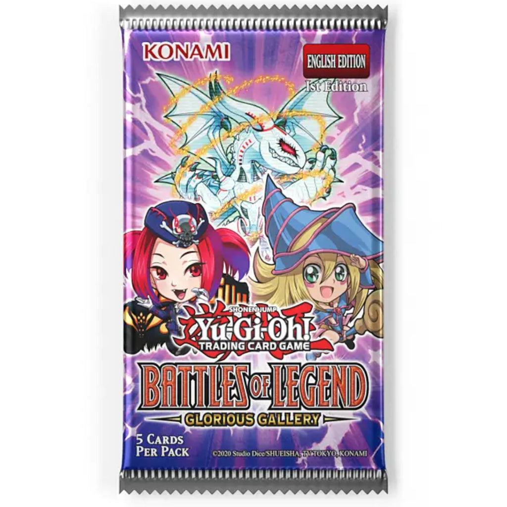 Yu-Gi-Oh! TCG: Battles of Legend: Glorious Gallery Booster Display (24 бустъра)