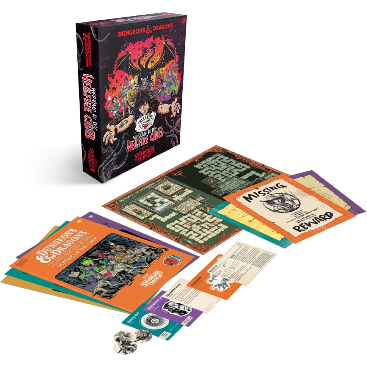 Dungeons & Dragons RPG: D&D Starter Set - Stranger Things: Welcome to the Hellfire Club