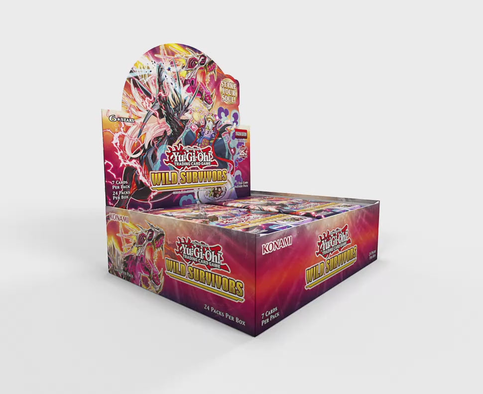 Yu-Gi-Oh! TCG: Wild Survivors Booster Display