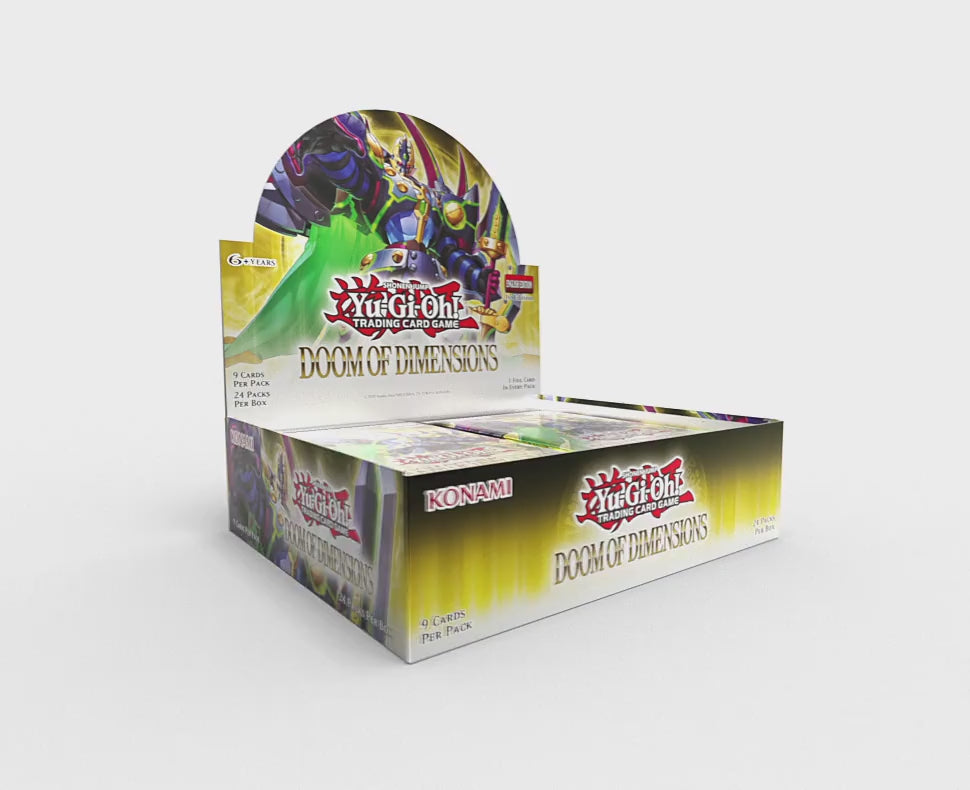 Yu-Gi-Oh! TCG: Doom of Dimensions Booster Display